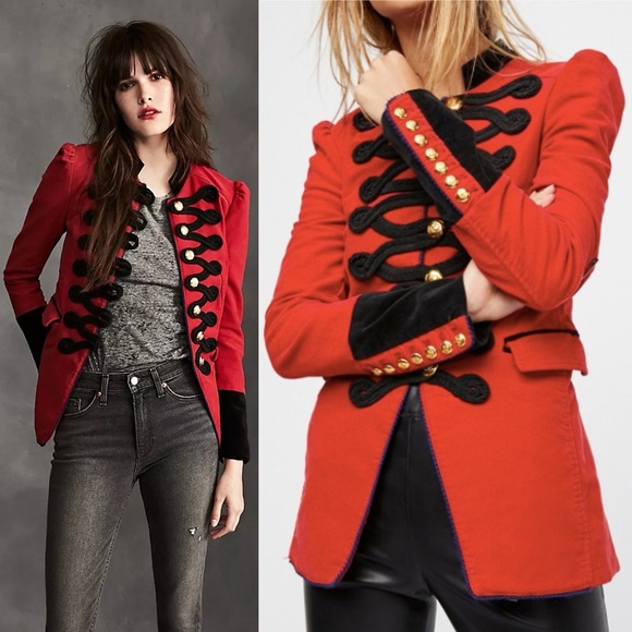 Free People Jackets & Blazers - Free People Military Blazer Jacket